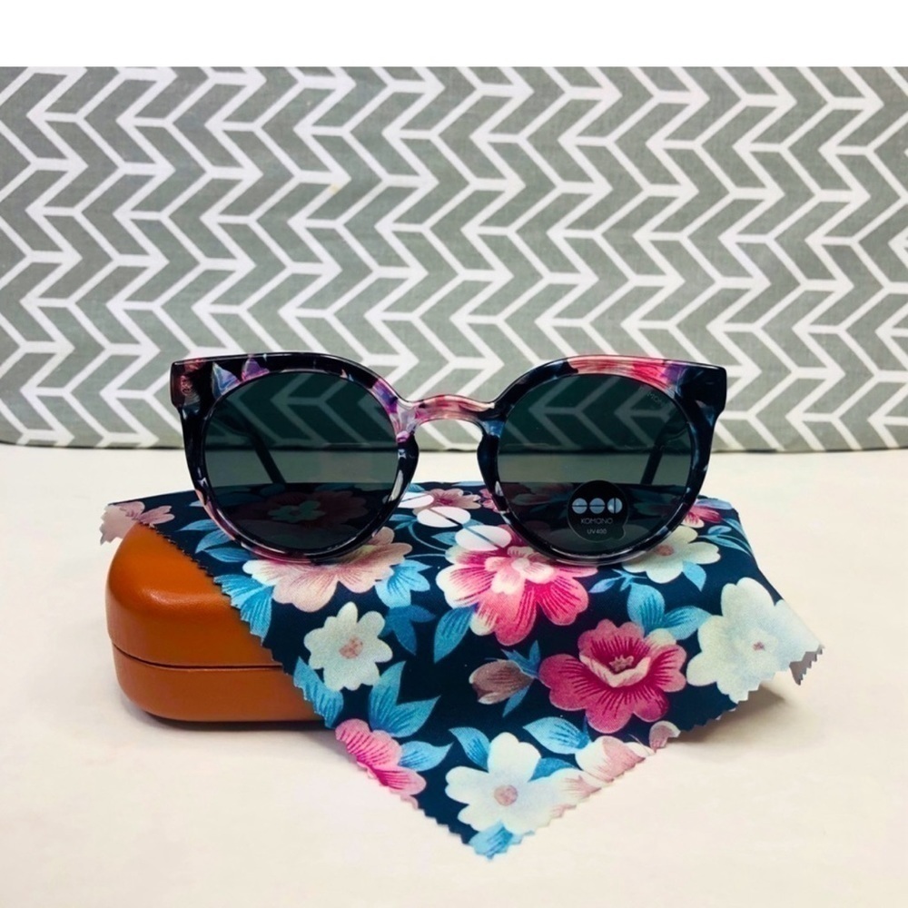 Komono sunglasses NEW women's Lulu Floral cateye - Picture 6 of 15